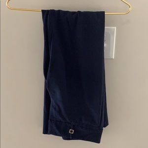 Navy slacks